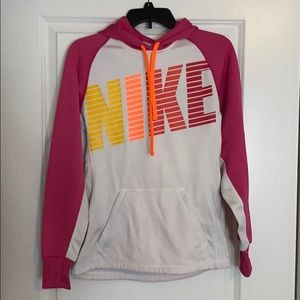 Women’s Nike neon hoodie
